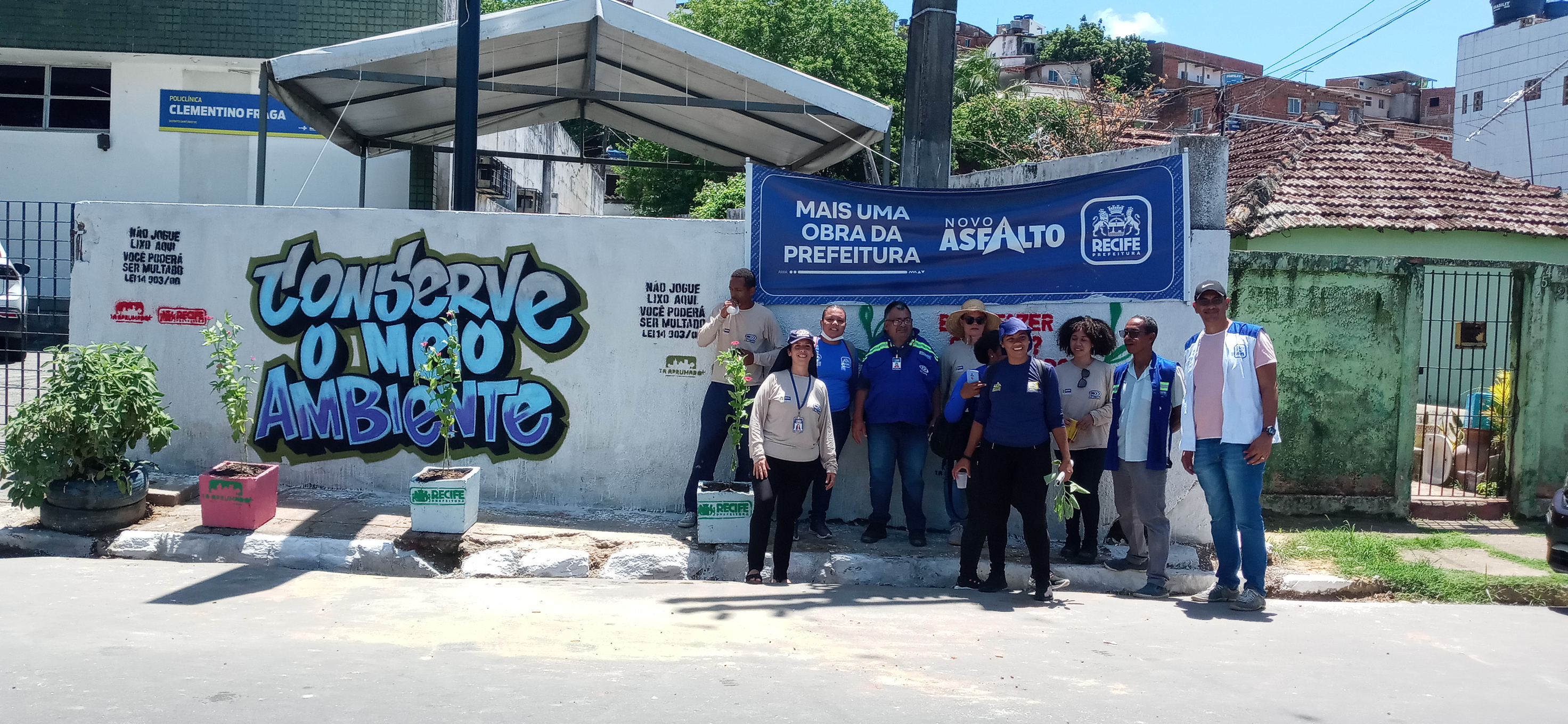 ​​​​Emlurb realiza sensibilização em Rua Japaratuba, 260