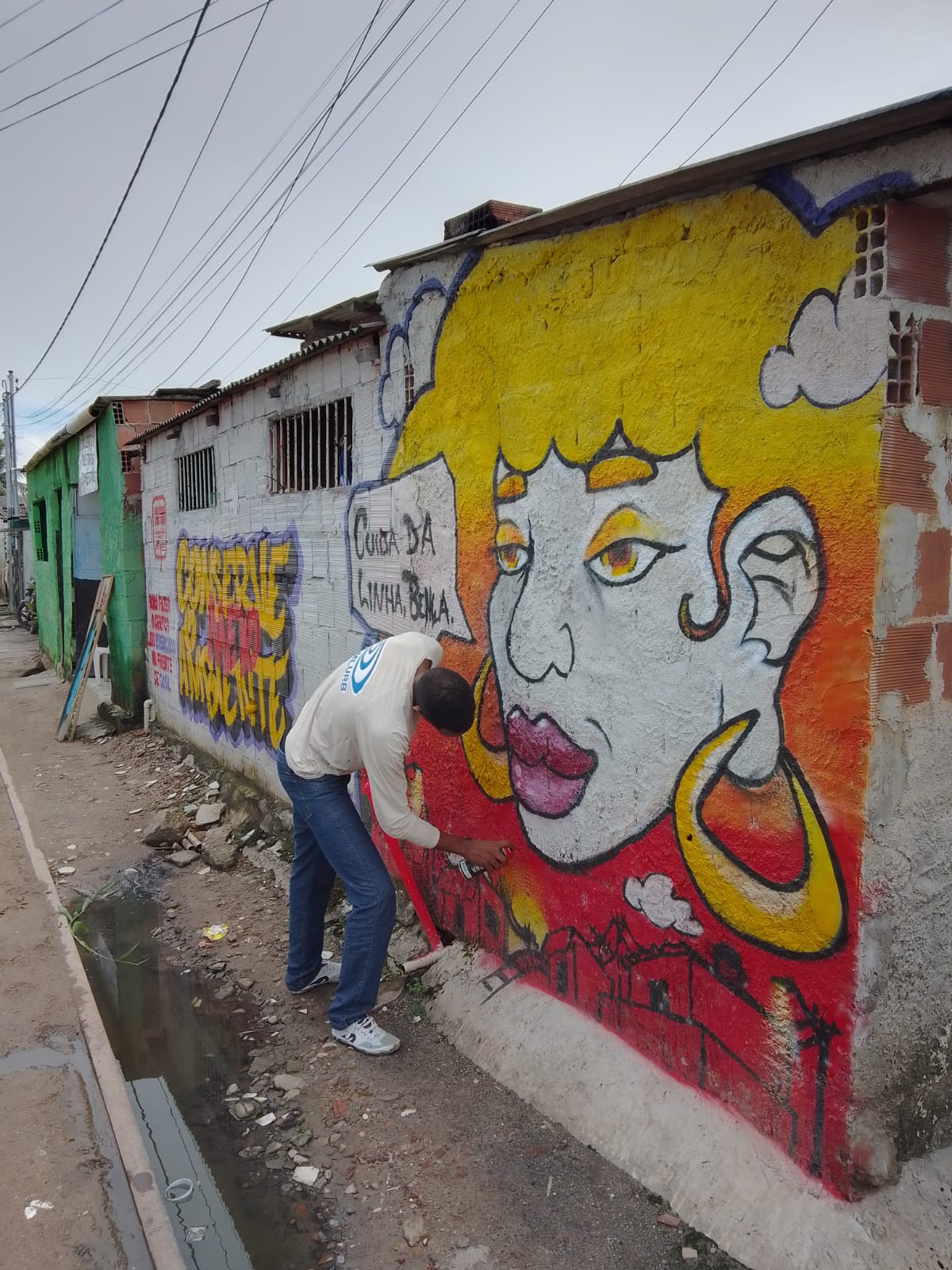 Emlurb realiza sensibilização em Rua Azeitona no Ibura