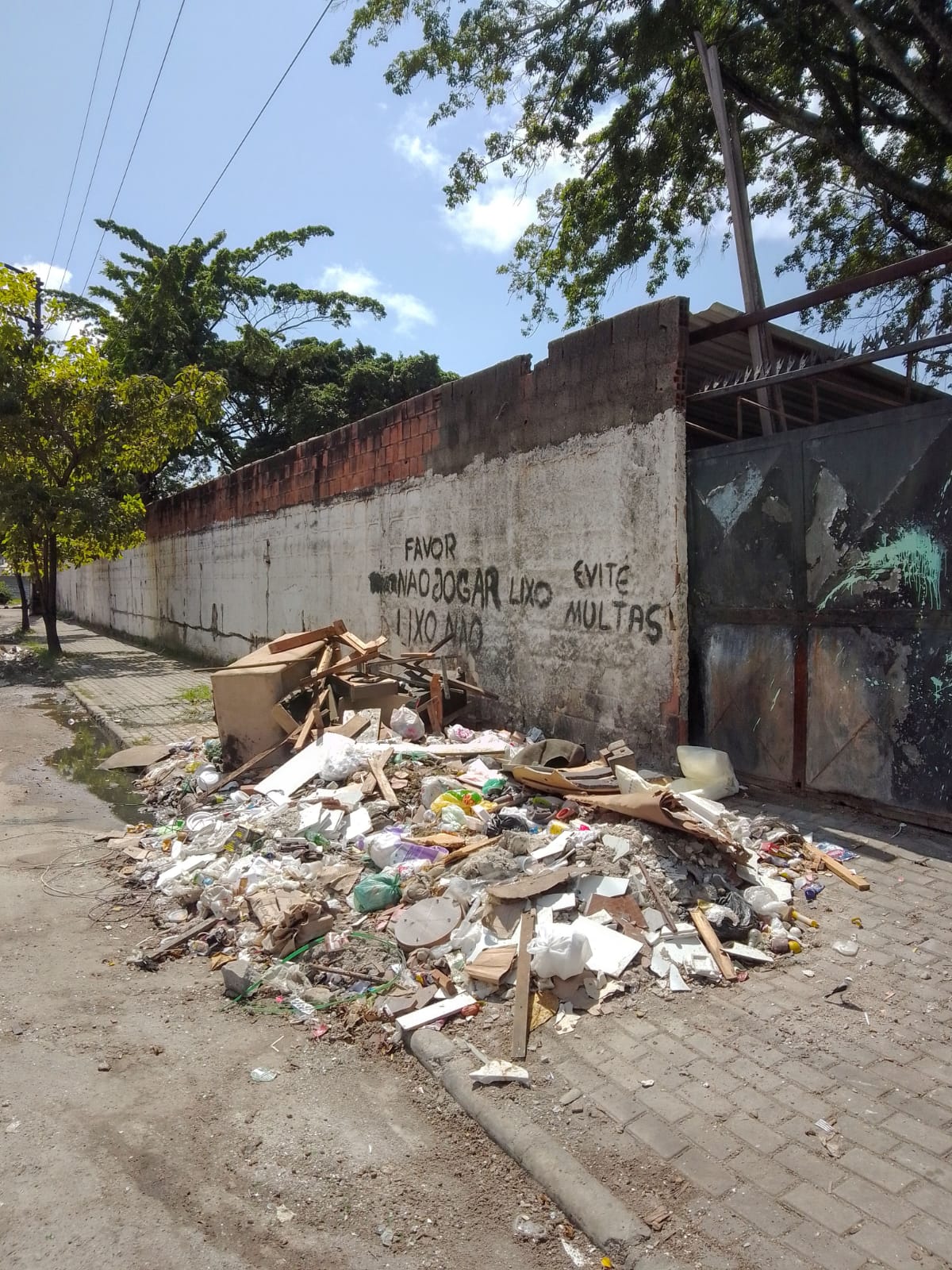 Emlurb realiza sensibilização na R. Guarabira c/ R. São Judas Tadeu