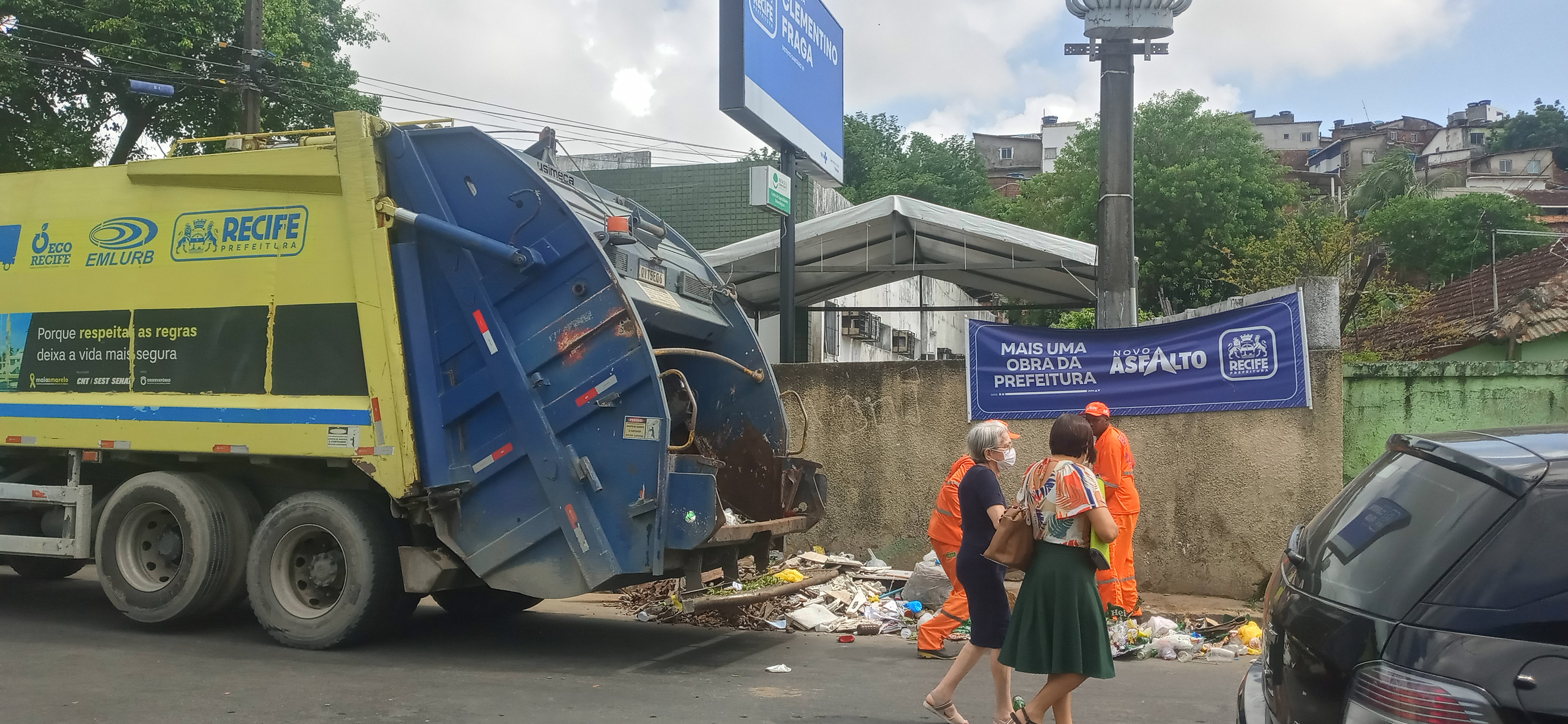 Emlurb realiza sensibilização em Rua Japaratuba, 260