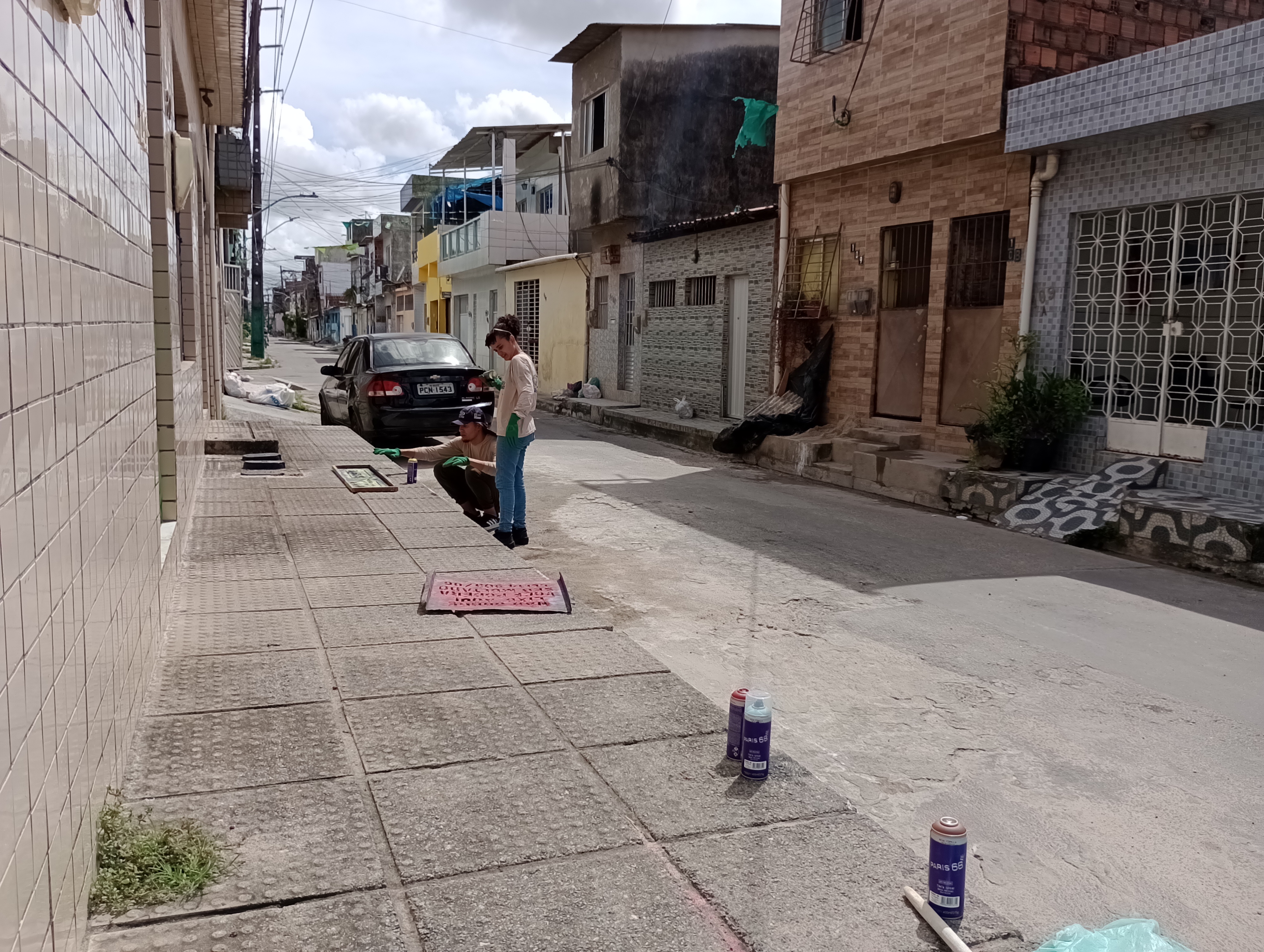 Emlurb realiza sensibilização na Rua Carneiro de Mariz