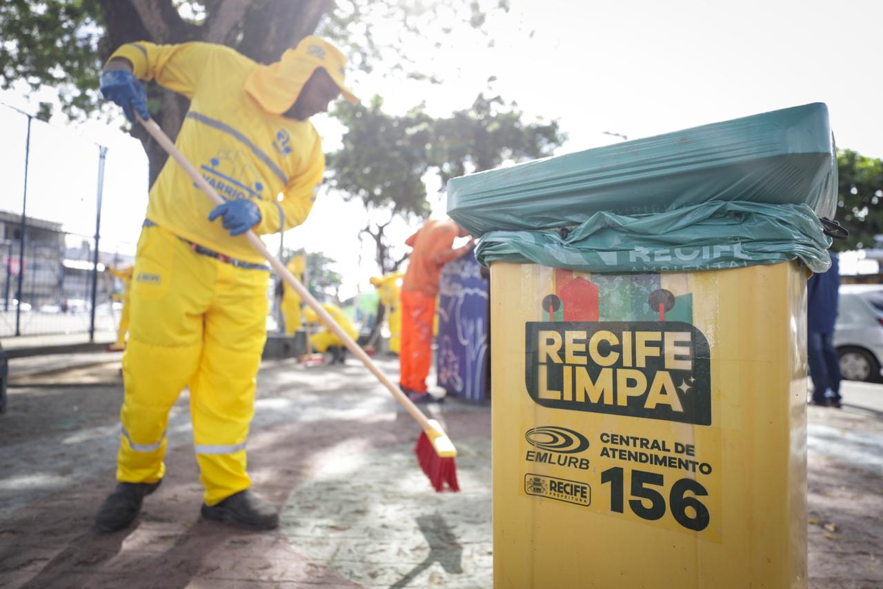 ​​​​​​Recife Limpa: Prefeitura promove mutirão no Morro da Conceição