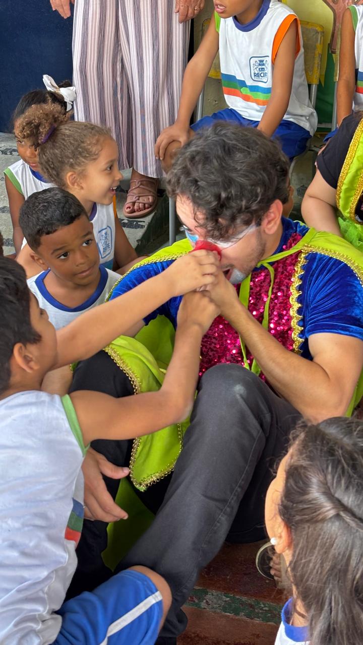 Emlurb realiza apresentação teatral em Escola Municipal Jader Figueiredo 